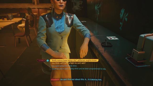Cyberpunk 2077 Elizabeth Peralez Finger Tap Code? смотреть онлайн