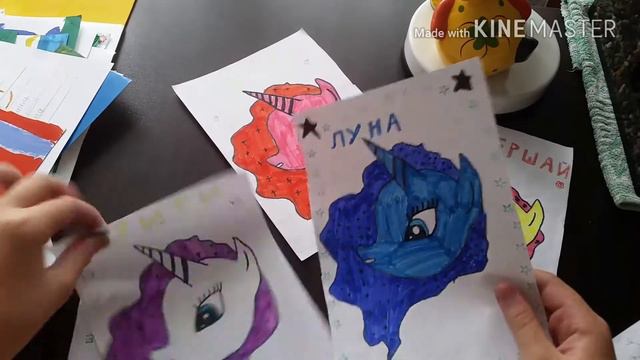 ♡Мои детские рисунки♡~Ulyana Galaxy~ смотреть онлайн