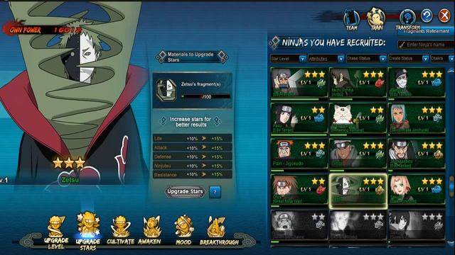 Обзор Зецу в ммо игре наруто онлайн смотреть онлайн