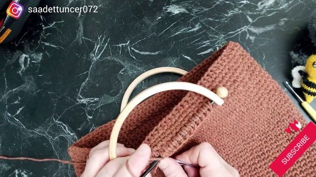 Cotton Makrome Ipden Bordo Kol çantası.#crochet #كروشيه #كروشية #amigurumi #alize#amigurumicrochet