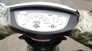 Выезд на Хонда Дио 34 после замены поршневой