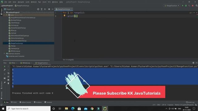 range() function in Python | Python Range Function With Example смотреть онлайн