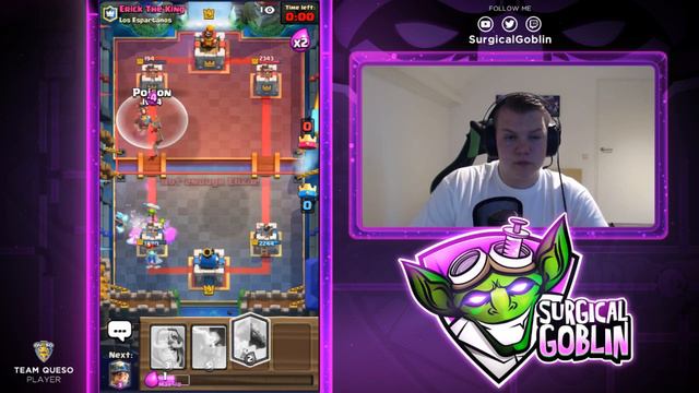 ICE WIZARD CONTROL! Miner Chip Deck for Grand Challenge! - Clash Royale смотреть онлайн