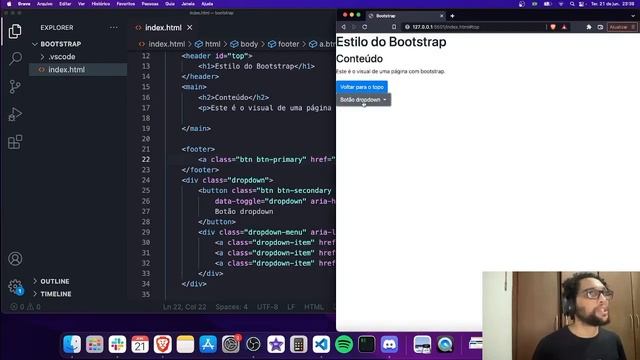 Aula 10 Bootstrap смотреть онлайн