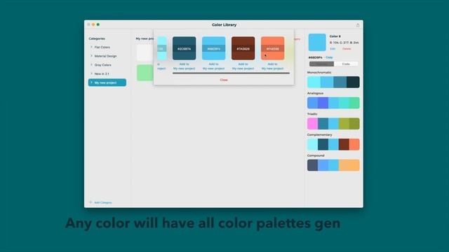 Color Picker & Library смотреть онлайн