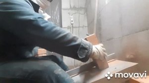 18.Супер приспасоба для снятия фаски с кирпича.