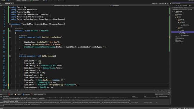 Tmodloader 1.4 Mod Tutorial (Creating A Custom Projectile)