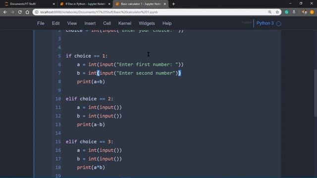 Basic Calculator Mark 1 using Python смотреть онлайн