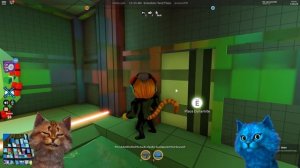 ДВА КОТА ПОПАЛИ В БЕЗУМНЫЙ ГОРОД РОБЛОКС ДЖЕЙЛБРЕЙК / Котик Игроман и Котёнок Лайк Roblox Jailbreak