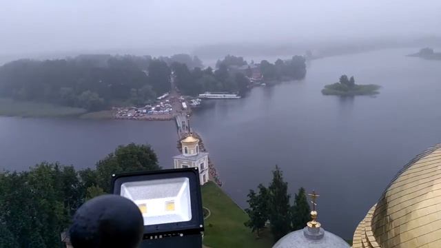 Нилостолобенская пустынь.Вид с колокольни. Тверская обл. смотреть онлайн