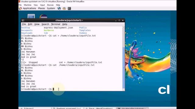 Hadoop word count program. Run using full simple steps using cloudera смотреть онлайн