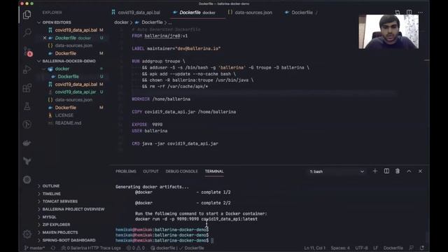 Containerizing your Ballerina Application with Docker смотреть онлайн