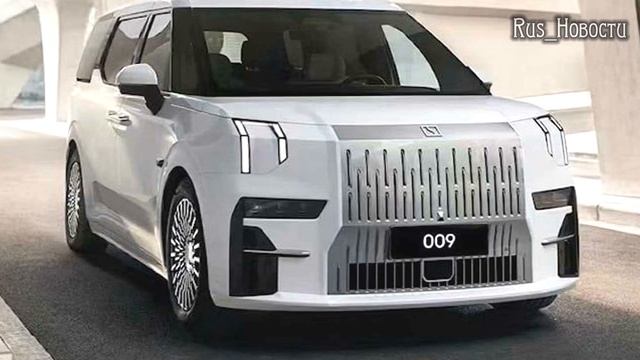 Авто обзор - Zeekr 009 2023 электрический роскошный минивэн мощностью 536 л.с. и запасом хода 822 к смотреть онлайн