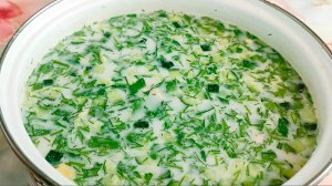 Окрошка с секретным ингредиентом