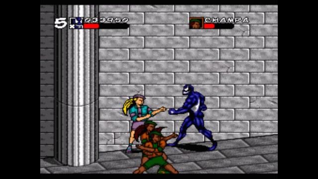 Sega Mega Drive 2 (Smd) 16-bit Spider-Man and Venom - Maximum Carnage Stage 6 San Francisco