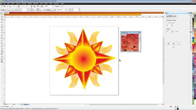 CorelDRAW Tutorial | Creating Advanced Gradients Using Mesh Fills смотреть онлайн