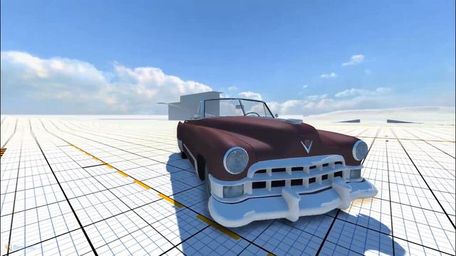 BeamNG DRIVE Mod Spotlight - 1949 Cadillac Convertible! смотреть онлайн