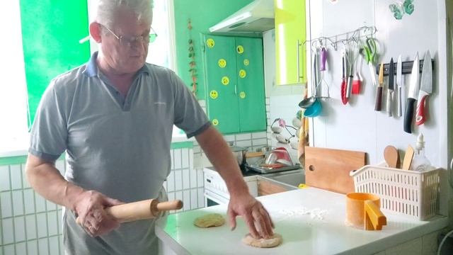 Обед готовим вдвоем.