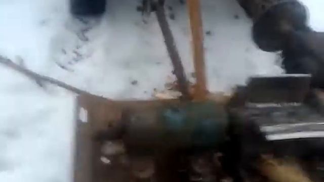 Самодельный измельчитель веток. смотреть онлайн