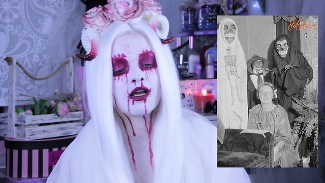 ВСТРЕТИЛА НОЧНОЙ КОШМАР( Топ самых страшных и стремных костюмов на Хеллоуин! смотреть онлайн