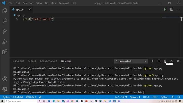 Part 1 Getting Started with Python смотреть онлайн