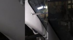 Как снять обшивку передней стойки BMW X1