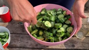 ВКУСНЕЕ ОГУРЦОВ НЕ НАЙТИ! САЛАТ из ОГУРЦОВ на зиму, простой рецепт закаток.