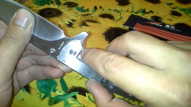 Нож SANRENMU SRM H03 и Inron MY803 смотреть онлайн