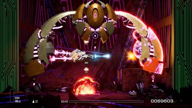 R-Type Final 2 - Stage 6.1 R-Typer 3 Difficulty with R-9ER2 Unchained Silence (No Miss) смотреть онлайн