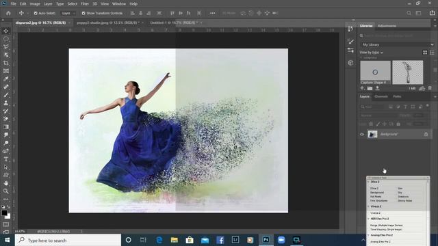 Making Photoshop brushes using the Library tool смотреть онлайн