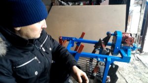 Картофелекопалка для мотоблока МТЗ-05 своими руками.