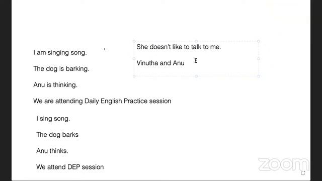FREE Daily English Practice - Difference of Present Tense & Present Continuous Tense смотреть онлайн
