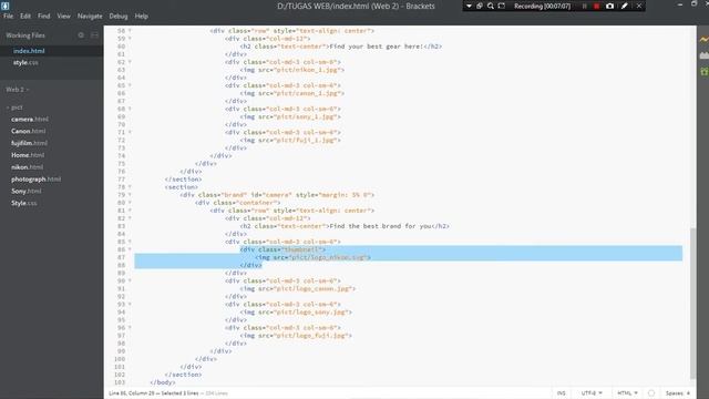 Tutorial Membuat Website Menggunakan Bootstrap смотреть онлайн