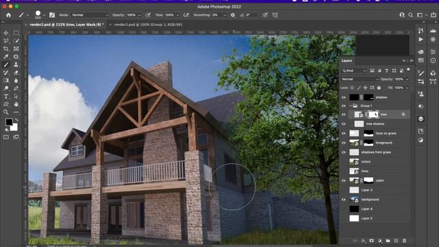 photoshop + lightroom: cabin timelapse смотреть онлайн