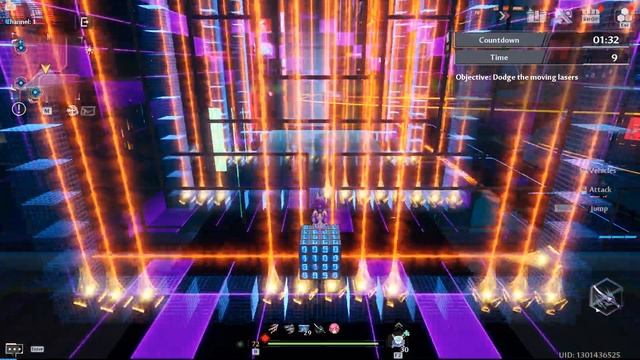 Tower of Fantasy: Laser Corridor (mini-game) V+F click смотреть онлайн
