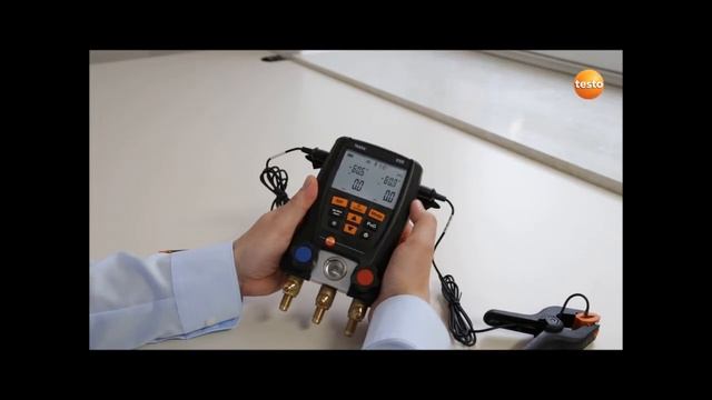 Управление testo 550. 2. Основные настройки смотреть онлайн