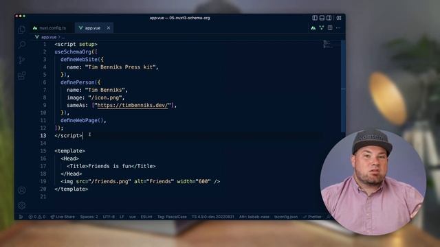 Turbo Tutorial | Nuxt 3: schema org смотреть онлайн