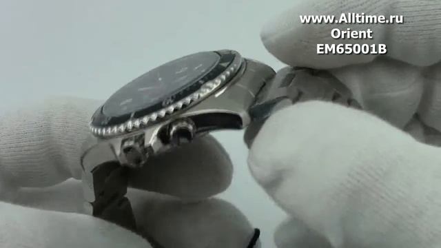 Мужские японские наручные часы Orient EM65001B смотреть онлайн