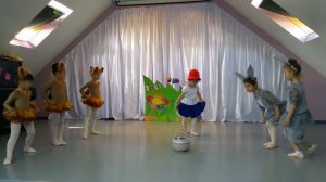 ДЕТСКИЙ БАЛЕТ КРАСНАЯ ШАПОЧКА ТАНЕЦ/ БАЛЕРИНЫ В ДЕТСКОМ САДУ/ ДЕТИ 4-5 лет Хеппи Нест Happy Nast