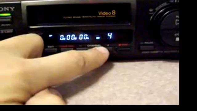 Sony 8mm video player Vcr смотреть онлайн