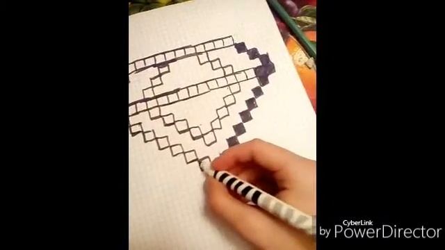 Простые рисунки #7 Кристалл смотреть онлайн
