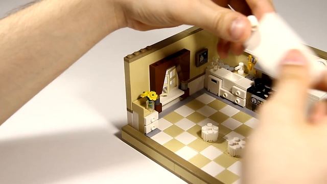 LEGO Самоделка - СУПЕР Детализированная Кухня / LEGO MOC Kitchen смотреть онлайн