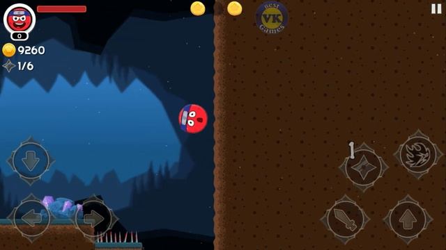 Red Ninja Hero 4 : Ball Bounce Adventure Part 4 (Gameplay No Comentary) смотреть онлайн