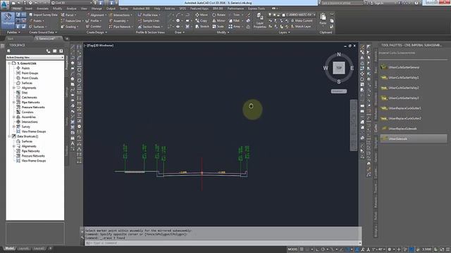 Customizing assemblies using generic links in Civil 3d(Create Customized Assembly) in Urdu/Hindi смотреть онлайн