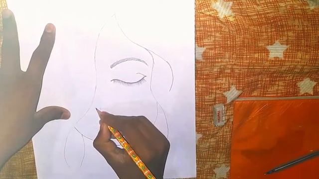 How To Drow A Girl sketch/ support me / subscribe my channel/lick /My New Post???? смотреть онлайн