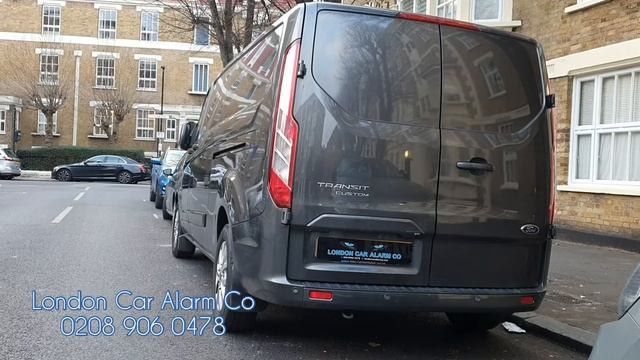 Ford Transit Custom Security upgrade | Starline Solaris GSM Alert | London Car Alarm Company