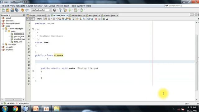 Access specifier (part 1) смотреть онлайн