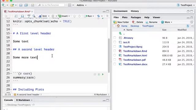 Discussing the R markdown template смотреть онлайн