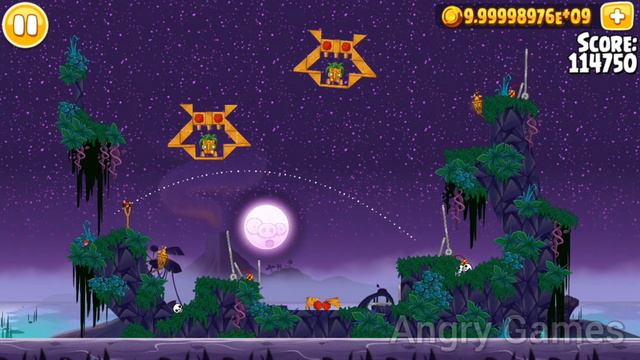 Angry Birds Seasons 3 Stars Tropigal Paradise 26(Bonus) Level смотреть онлайн