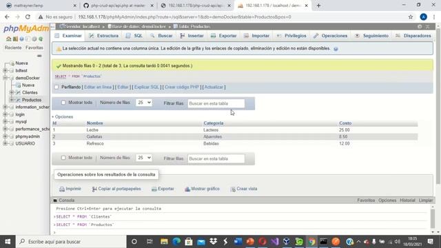 Creando una API mediante Docker y LAMP смотреть онлайн